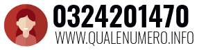 Numero di telefono 0324201470 0324201470