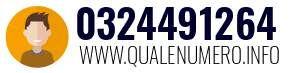 Numero di telefono 0324491264 0324491264