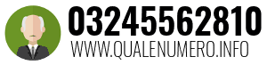 Numero di telefono 03245562810 03245562810