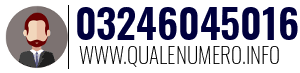 Numero di telefono 03246045016 03246045016