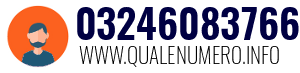 Numero di telefono 03246083766 03246083766