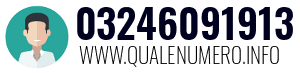 Numero di telefono 03246091913 03246091913