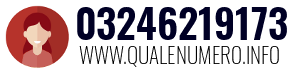 Numero di telefono 03246219173 03246219173