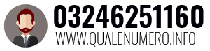 Numero di telefono 03246251160 03246251160
