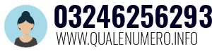Numero di telefono 03246256293 03246256293