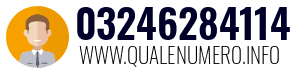 Numero di telefono 03246284114 03246284114