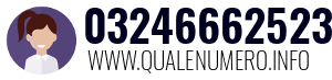Numero di telefono 03246662523 03246662523