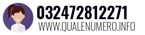 Numero di telefono 032472812271 032472812271