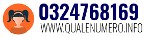 Numero di telefono 0324768169 0324768169