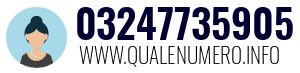 Numero di telefono 03247735905 03247735905