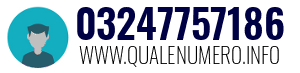 Numero di telefono 03247757186 03247757186