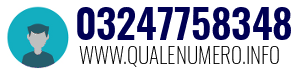 Numero di telefono 03247758348 03247758348