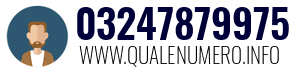 Numero di telefono 03247879975 03247879975
