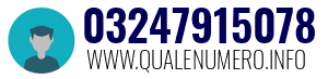 Numero di telefono 03247915078 03247915078