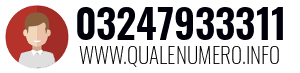 Numero di telefono 03247933311 03247933311