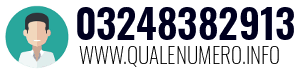 Numero di telefono 03248382913 03248382913