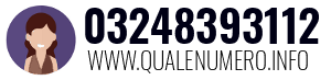 Numero di telefono 03248393112 03248393112