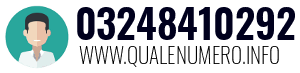 Numero di telefono 03248410292 03248410292