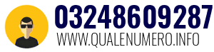 Numero di telefono 03248609287 03248609287