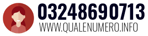 Numero di telefono 03248690713 03248690713