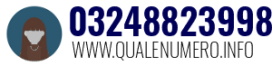 Numero di telefono 03248823998 03248823998