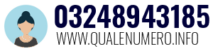 Numero di telefono 03248943185 03248943185