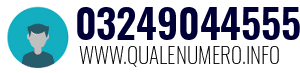 Numero di telefono 03249044555 03249044555