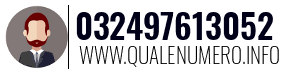 Numero di telefono 032497613052 032497613052