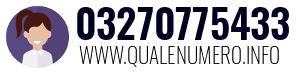 Numero di telefono 03270775433 03270775433