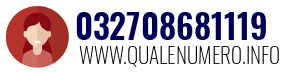 Numero di telefono 032708681119 032708681119