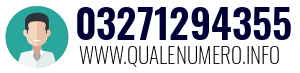 Numero di telefono 03271294355 03271294355