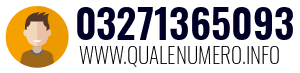 Numero di telefono 03271365093 03271365093