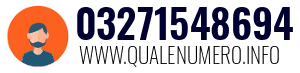 Numero di telefono 03271548694 03271548694