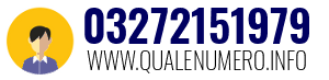 Numero di telefono 03272151979 03272151979