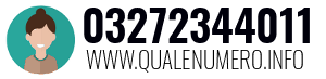 Numero di telefono 03272344011 03272344011
