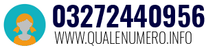 Numero di telefono 03272440956 03272440956