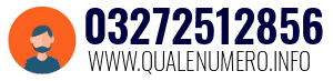 Numero di telefono 03272512856 03272512856