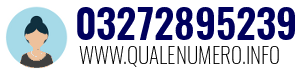 Numero di telefono 03272895239 03272895239