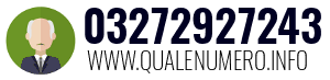 Numero di telefono 03272927243 03272927243