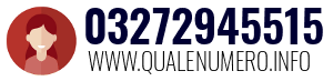 Numero di telefono 03272945515 03272945515