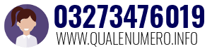 Numero di telefono 03273476019 03273476019