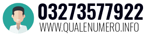 Numero di telefono 03273577922 03273577922