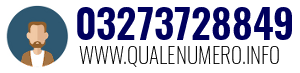Numero di telefono 03273728849 03273728849