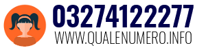 Numero di telefono 03274122277 03274122277