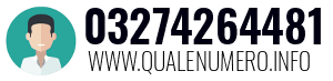 Numero di telefono 03274264481 03274264481