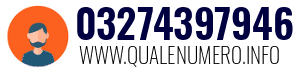Numero di telefono 03274397946 03274397946