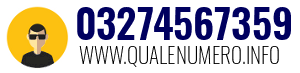 Numero di telefono 03274567359 03274567359