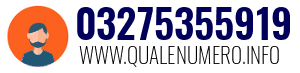 Numero di telefono 03275355919 03275355919