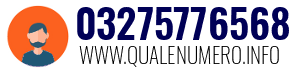 Numero di telefono 03275776568 03275776568