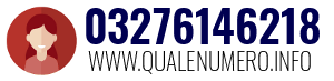 Numero di telefono 03276146218 03276146218
